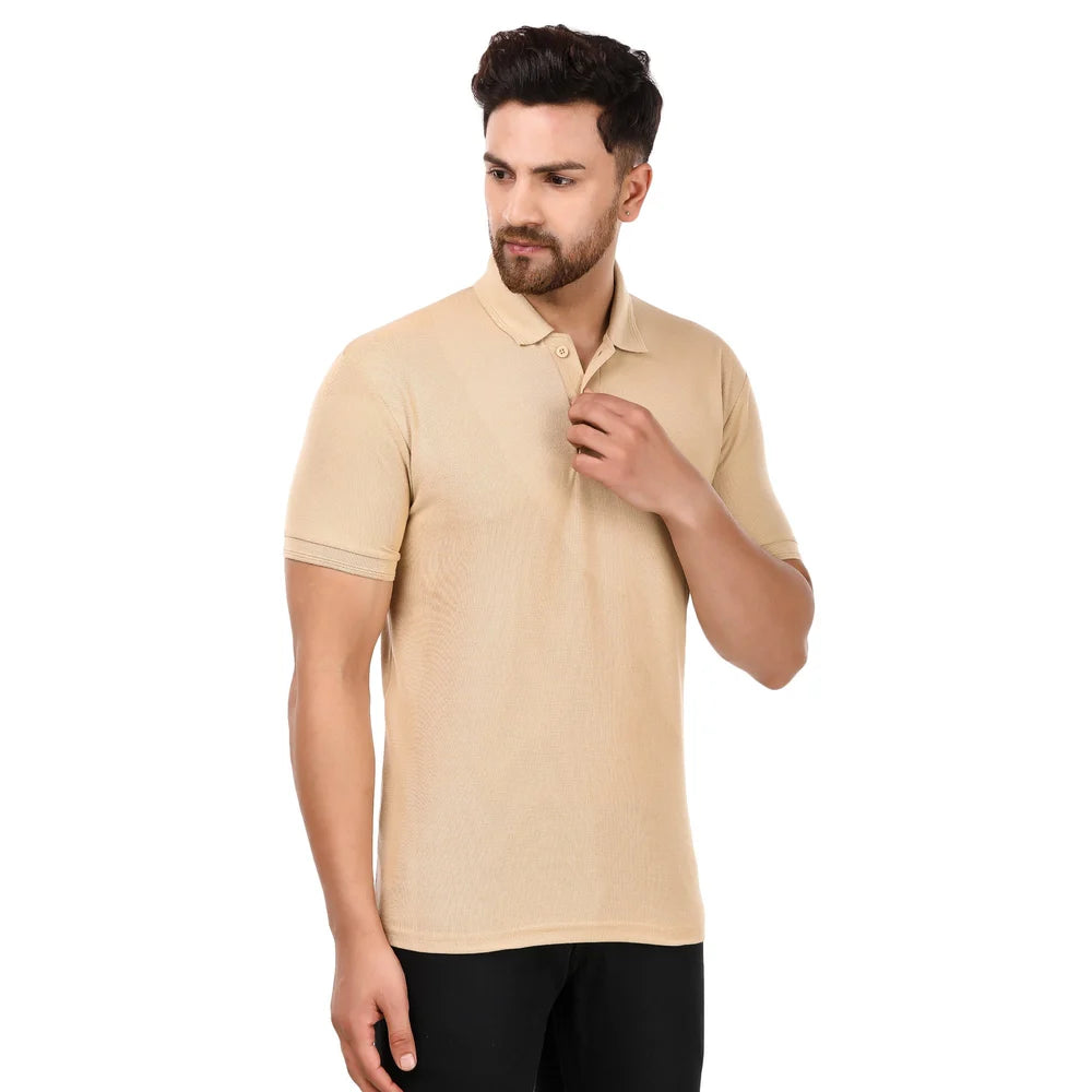 R-L PREMIUM PERFOMANCE POLO DARK BROWN 4 PREMIUM COLOR